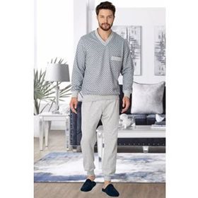 Mecit 2766 Gri Erkek Pijama Takımı
