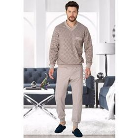 Mecit 2766 Kahverengi Erkek Pijama Takımı