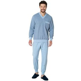 Mecit 2766 Mavi Erkek Pijama Takımı
