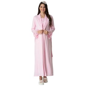 Mecit 5417 Pembe Lohusa Gecelik Takımı
