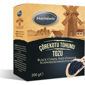 Mecitefendi 200 gr Çörekotu Tohumu Tozu