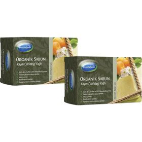 Mecitefendi 2x125 gr Organik Kayısı Çekirdeği Yağlı Sabun