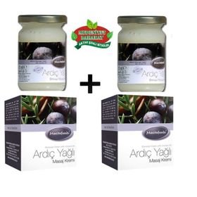 Mecitefendi 2x90 ml Bitkisel Ardıç Yağı Masaj Kremi