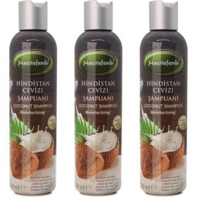 Mecitefendi 3x250 ml Hindistan Cevizi Şampuanı