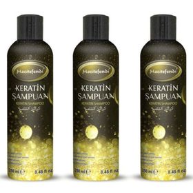 Mecitefendi 3x250 ml Keratin Şampuanı