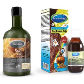 Mecitefendi Bal 400 ml Şampuan + Saç Bakım Yağı