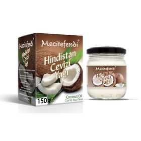 Mecitefendi Hindistan Cevizi Yağ 100 Doğal 150 ml Soğuk Pres