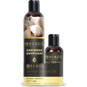 Mecitefendi Meckoz Sarımsak 400 ml Şampuan ve 100 ml Saç Serumu Şampuan Seti