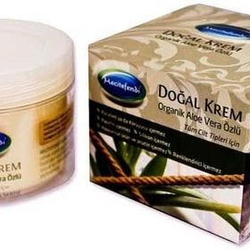 Mecitefendi Organik Aloe Vera Özlü 100 ml Doğal Krem