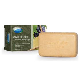 Mecitefendi Organik Kara Üzüm Çekirdeği Yağlı 3x125 gr Çoklu Paket Sabun
