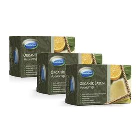 Mecitefendi Organik Portakal Yağlı 3x125 gr Çoklu Paket Sabun