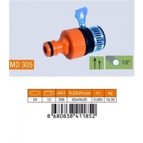 Medalyan Md-305 3/4 Kelepçeli Otomatik Batarya Adaptörü