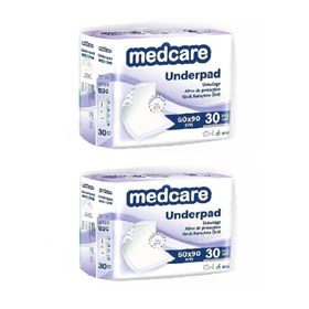 Medcare 60x90 cm 60 Adet Yatak Koruyucu Örtü