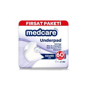 Medcare 60x90 cm 60 Adet Yatak Koruyucu Örtü