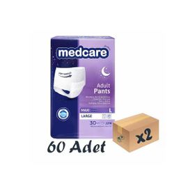 Medcare 8 Damla Maxi Emici Külot L 60 Adet Hasta Bezi