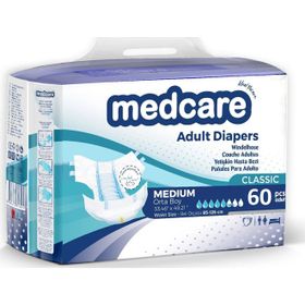 Medcare Belbantlı Classic 60 Adet Medium Hasta Bezi