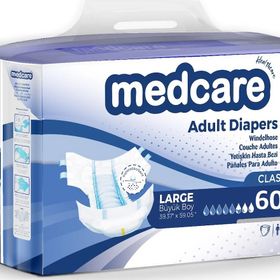 Medcare Belbantlı Classic Large 60 Adet Hasta Bezi