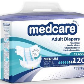 Medcare Belbantlı Classic Medium 120 Adet Hasta Bezi