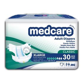 Medcare Classic Bantlı 30 Adet XL Hasta Bezi