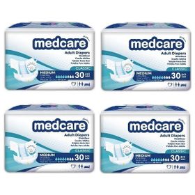Medcare Classic Medium 120 Adet Yetişkin Hasta Bezi