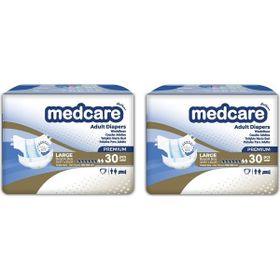 Medcare Premium Özel Seri Large 60 Adet Yetişkin Hasta Bezi