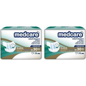 Medcare Premium Özel Seri XL 60 Adet Yetişkin Hasta Bezi