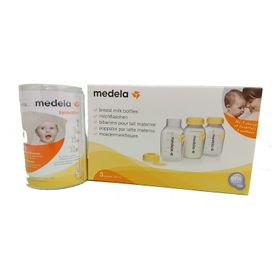 Medela Anne Sütü 3'lü 150 ml Biberon ve Saklama Kabı