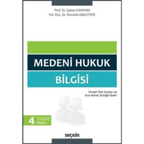MEDENI HUKUK BILGISI - YAHYA DERYAL