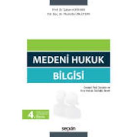 MEDENI HUKUK BILGISI - YAHYA DERYAL
