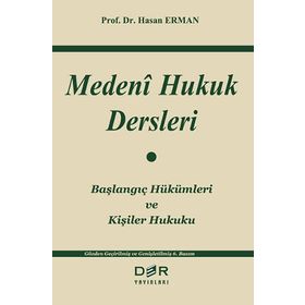 MEDENI HUKUK DERSLERI - HASAN ERMAN