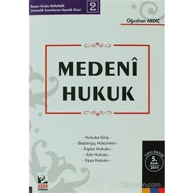 MEDENI HUKUK - OĞUZHAN ARDIÇ