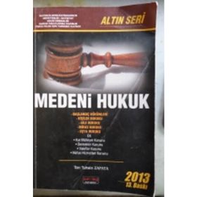 MEDENI HUKUK - TAN TAHSIN ZAPATA