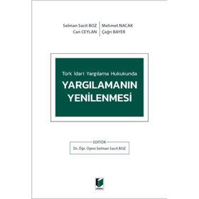 MEDENI USÛL HUKUKUNDA YARGILAMANIN YENILENMESI İADE-I MUHAKEME - ZEKERIYA YILMAZ