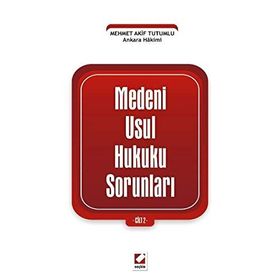 MEDENI USUL HUKUKU SORUNLARI CILT:2 - MEHMET AKIF TUTUMLU