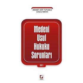MEDENI USUL HUKUKU SORUNLARI CILT:2 - MEHMET AKIF TUTUMLU