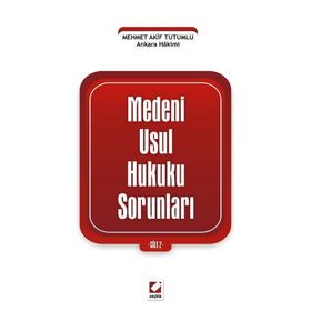 MEDENI USUL HUKUKU SORUNLARI CILT:2 - MEHMET AKIF TUTUMLU