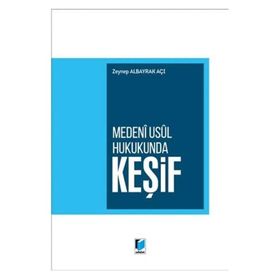 Medeni Usul Hukukunda Keşif - Önder Ege
