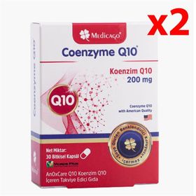 Medicago Coenzyme Q10 200 mg 2x30 Kapsül