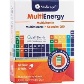 Medicago Multienergy Multivitamin Multimineral Koenzim Q10 30 Tablet