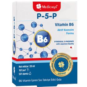 Medicago P5P Vitamin B6 20 ml Damla