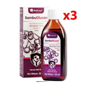 Medicago Sambuglucan 150 ml Şurup