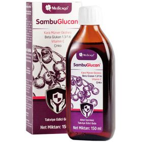 Medicago Sambuglucan Kara Mürver 150 ml Şurup