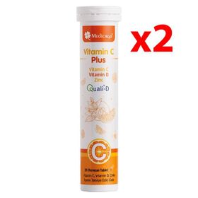 Medicago Vitamin C Plus 2x20 Efervesan Tablet
