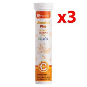 Medicago Vitamin C Plus İçeren 20 Efervesan Tablet