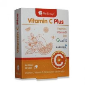 Medicago Vitamin C Plus Zinc 30 Tablet