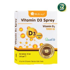 Medicago Vitamin D3 1000 IU 2x30 ml Sprey
