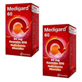 Medigard Koenzim Q10 Vitamin Mineral 2x60 Tablet