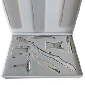 Medikalbirlik Graston Tools 7 Parçalı Yoğun Paslanmaz Çelik Masaj Seti