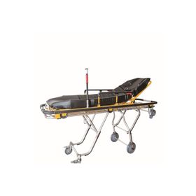 Medikaltec Siyah Döşemeli Ambulans Sedyesi