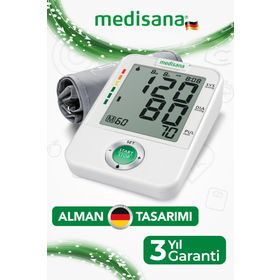 Medisana Alman Tasarım Geniş Ekranlı ve Geniş Manşonlu Üst Koldan Ölçer Dijital Tansiyon Aleti